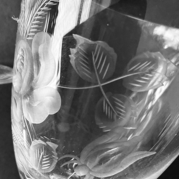 VINTAGE ROSENTHAL Cordial Glasses Set of 5 EUC - Picture 6 of 9